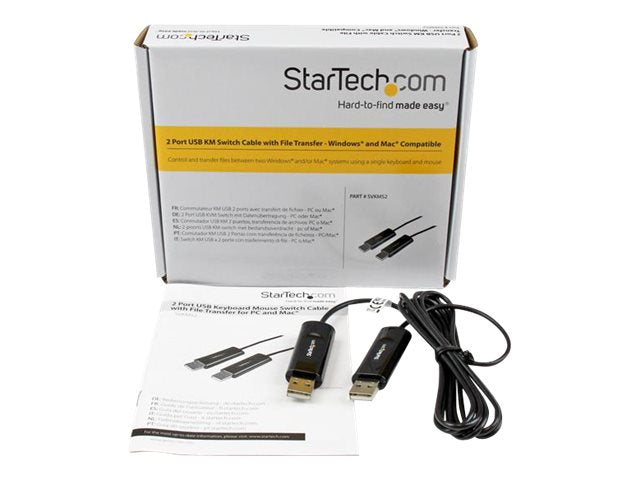 STARTECH.COM 2 Port USB Tastatur und Maus KM Switch - Detailansicht