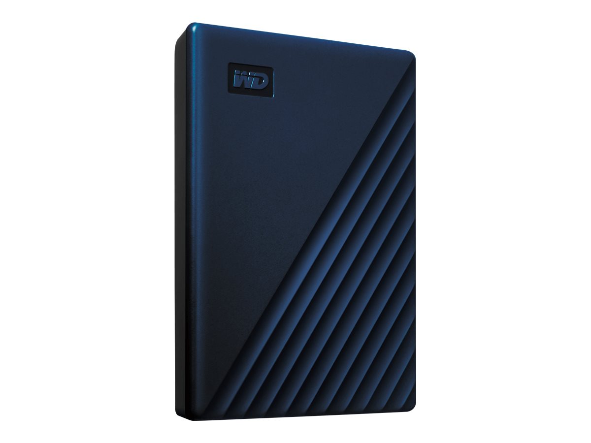 WD My Passport for MAC 2TB Blue - Vorderansicht