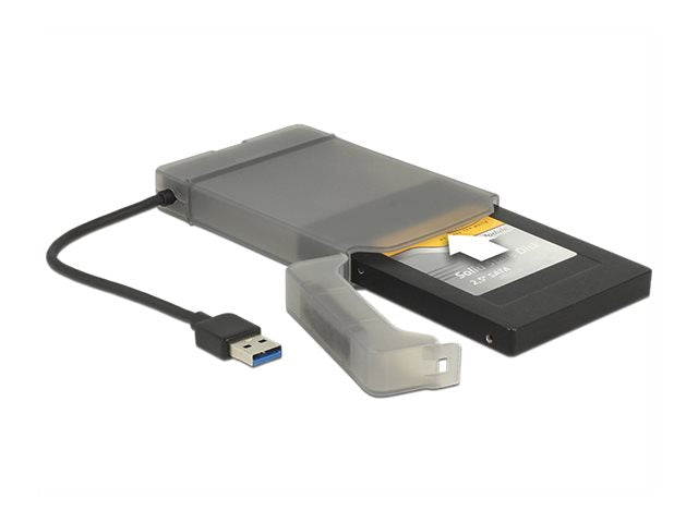 DELOCK Konverter USB 3.0 > SATA 22 Pin Vorderansicht