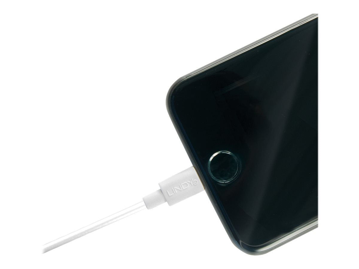 LINDY 2m USB an Lightning Kabel Verpackung