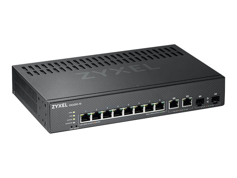 ZYXEL GS2220-10 Switch Vorderansicht