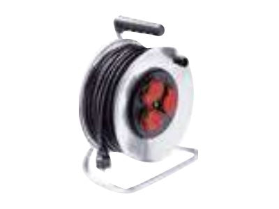 BACHMANN Stahlblechkabeltrommel 3-f. 50m H05RR-F 3G1,5mm IP44 - Vorderansicht