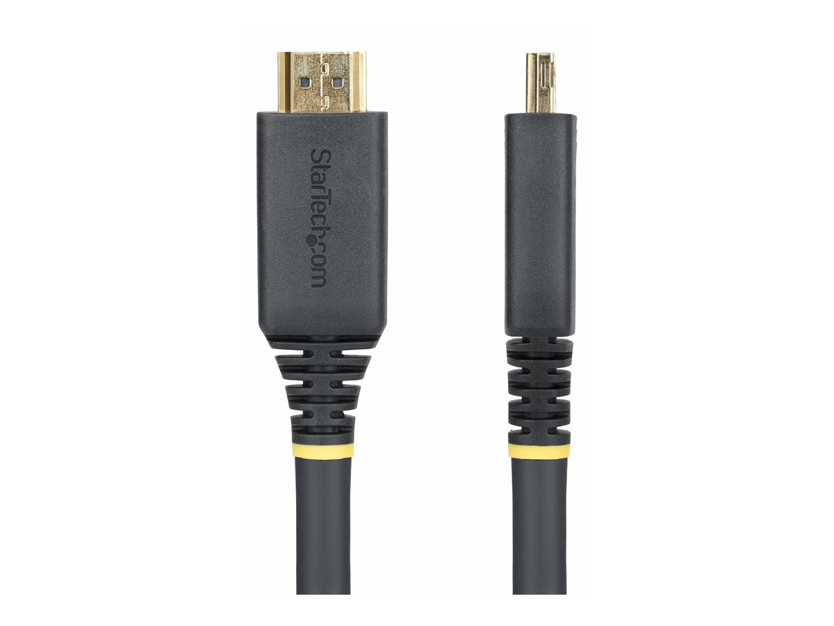 STARTECH.COM 10m Aktives High Speed HDMI Kabel mit Griffsteckern 4K 60Hz und 1440p 144Hz 18Gbps UHD HDMI Arc Kabel mit TPE-Mantel