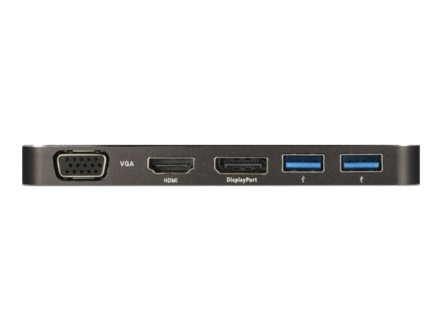 DELOCK USB Type-C 3.2 Dockingstation Rückansicht