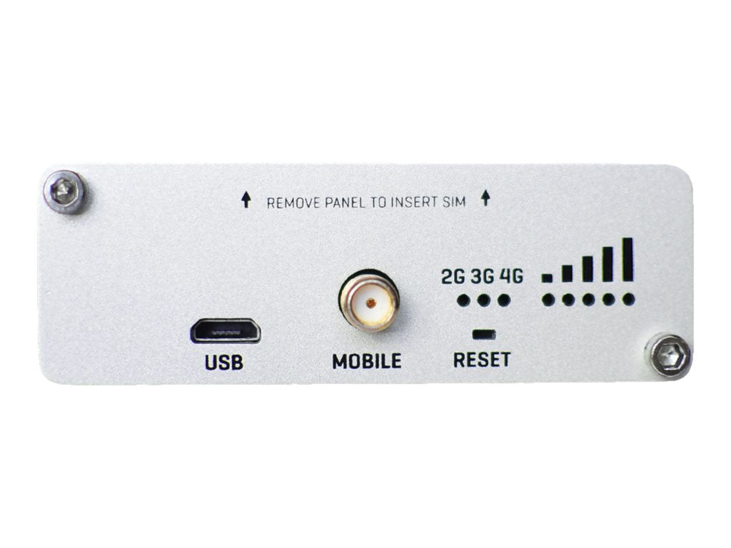 Verpackung des TELTONIKA NETWORKS TRB145 4G/LTE RS485 Gateway