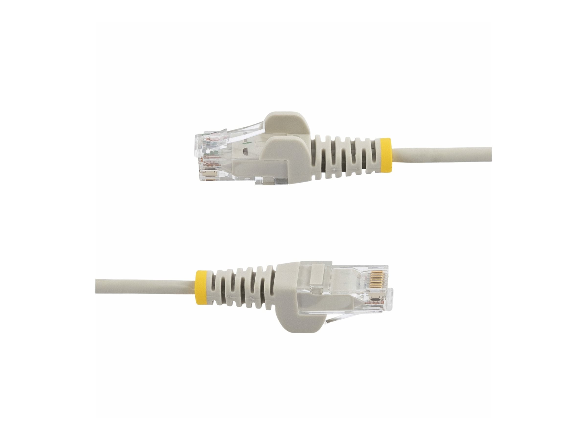 STARTECH.COM 7m Graues Schlankes CAT6-Ethernet-Kabel Snagless RJ45 LSZH 28AWG Reines Kupfer Patchkabel/Netzwerkkabel