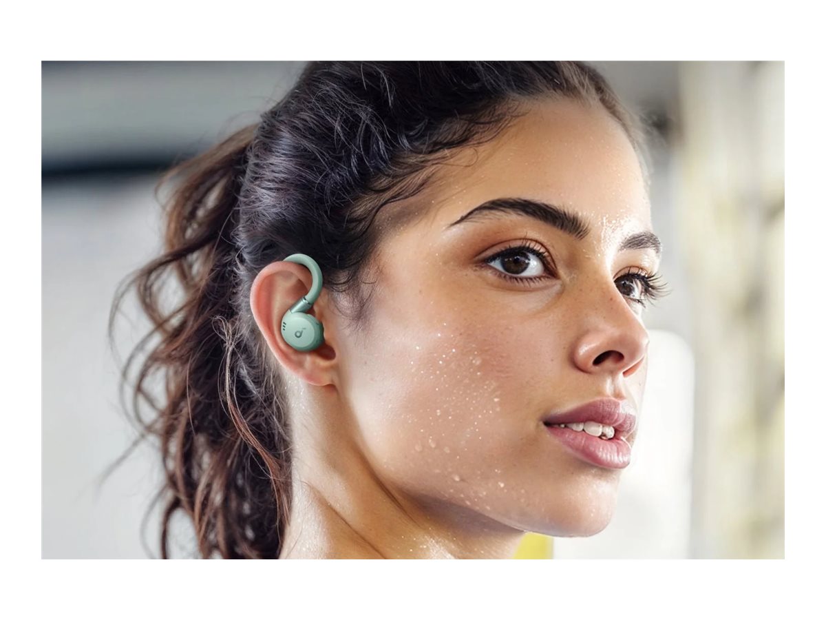 ANKER Soundcore Sport X20 green Bluetooth In-Ear Sport Earbuds verstellbare Ohrhaken IP68 SweatGuard ANC Bass Boost