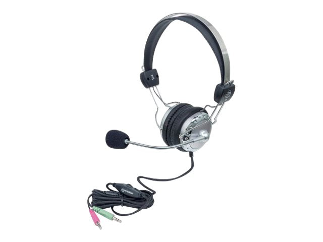 MANHATTAN Headset SLIM LINE Stereo Verpackung