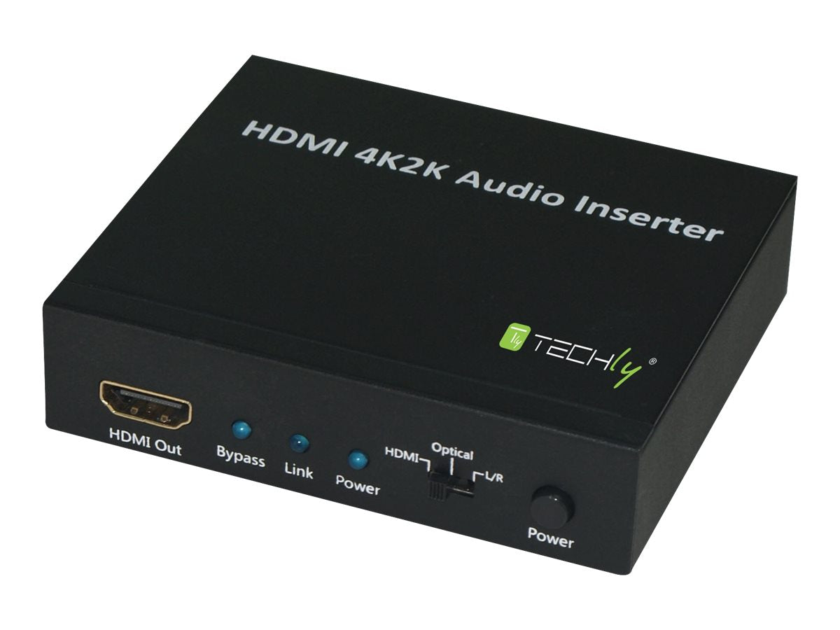 TECHLY HDMI/DVI Audio Inserter Konverter Vorderansicht