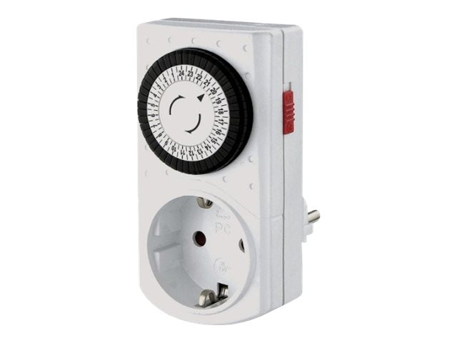 BACHMANN Mini Timer Mechanisch 24h - Vorderansicht