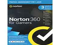 NORTONLIFELOCK ESD 360 For Gamers 1 Jahr 3 Geräte Abo 50GB Cloud Backup