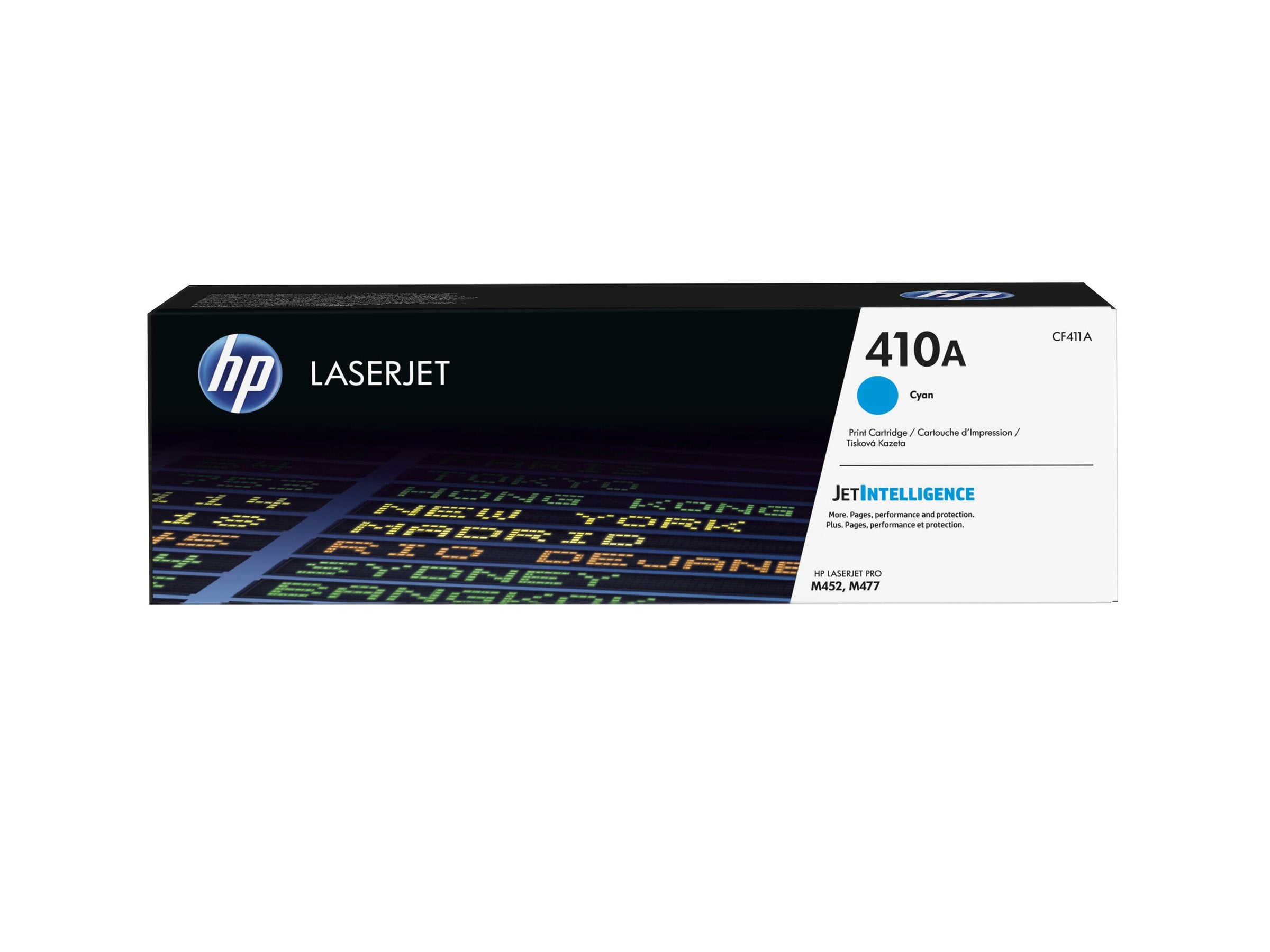 HP 410A Tonerpatrone CF411A cyan Detailansicht
