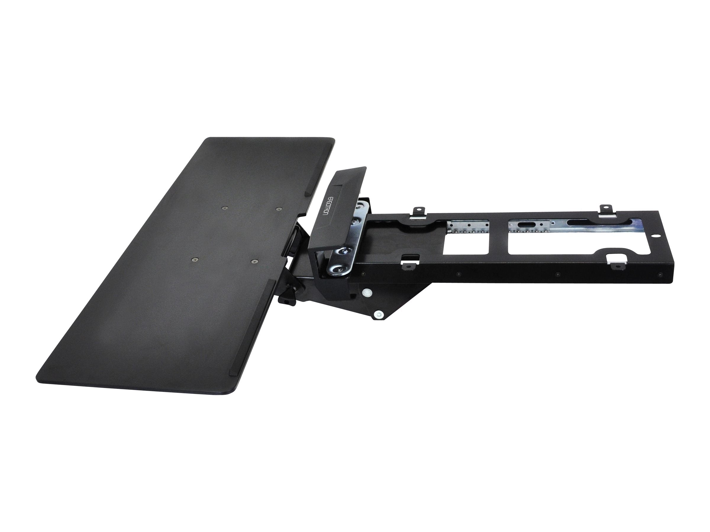 Seitenansicht ERGOTRON Neo-Flex Untertisch Tastaturschwenkarm schwarz
