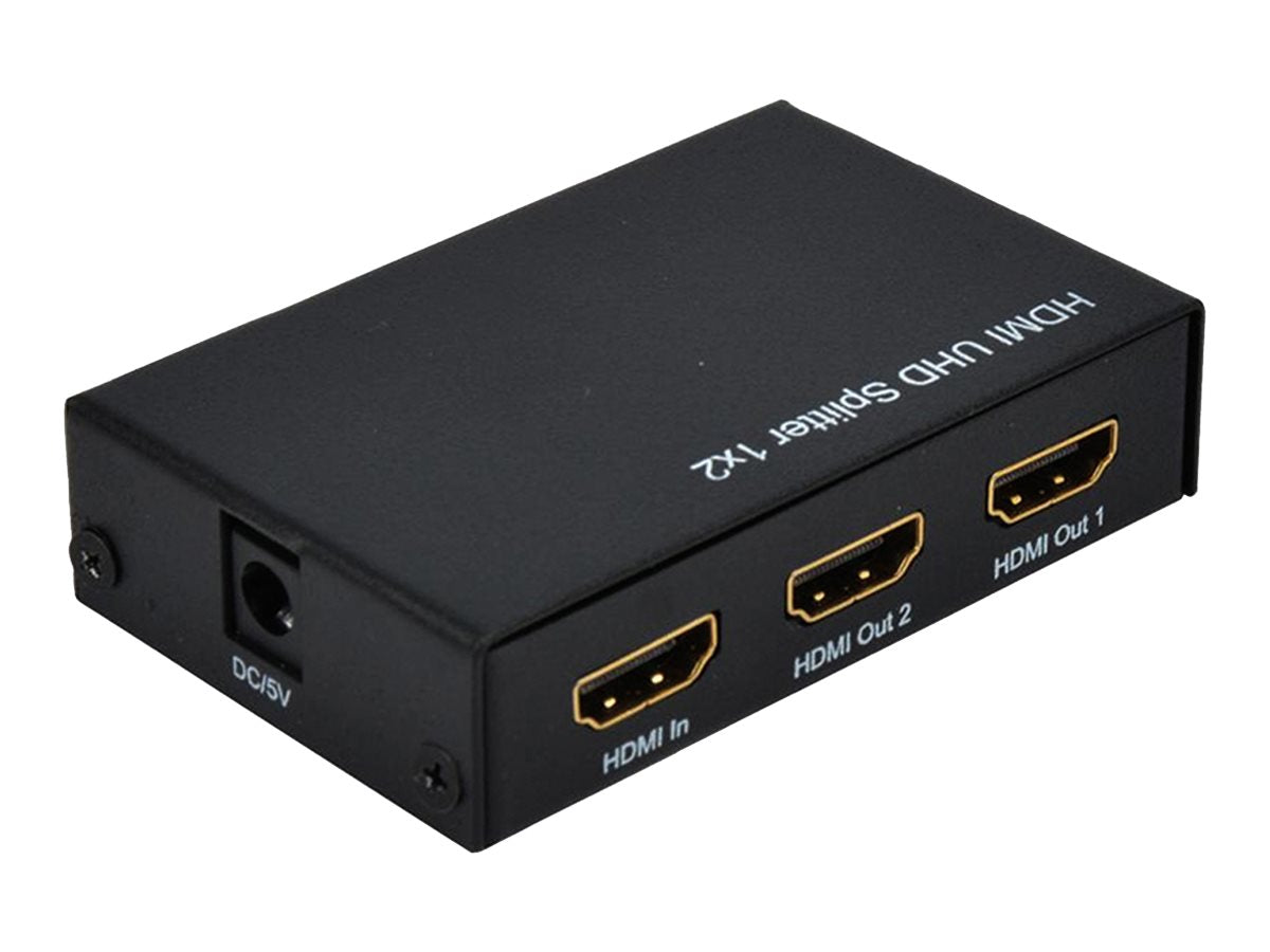 ROLINE 4K HDMI Video-Splitter 2fach Vorderansicht