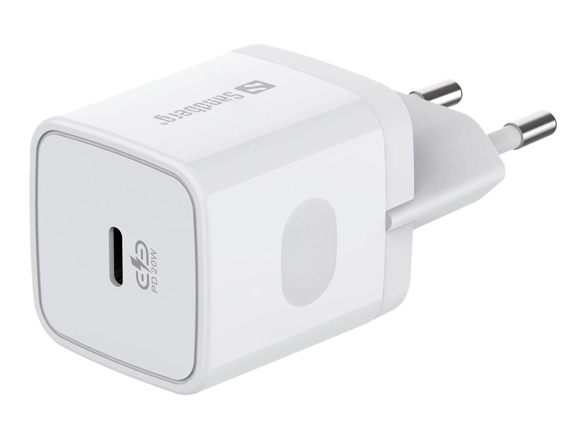 SANDBERG USB-C AC Charger PD20W Vorderansicht