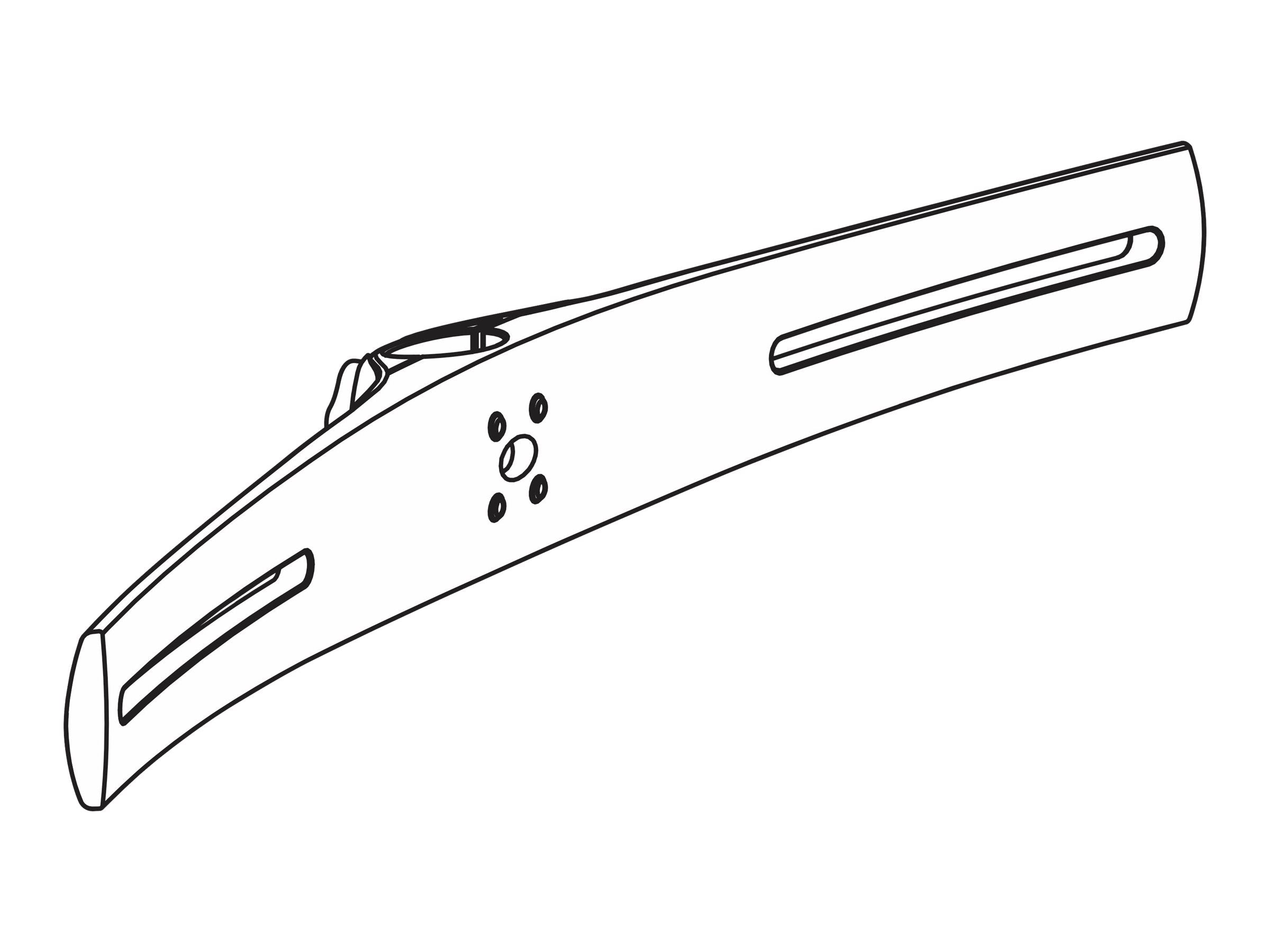 ERGOTRON DS100-Querschiene 70 cm - Vorderansicht
