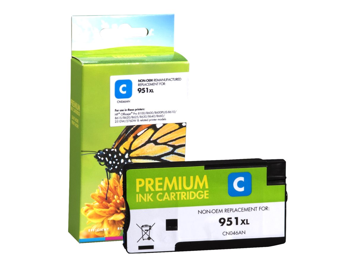 STATIC Ink cartridge HP CN048AE 951XL cyan Vorderansicht
