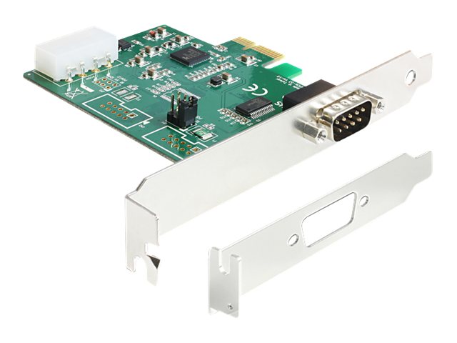 DELOCK PCI Express Karte Vorderansicht