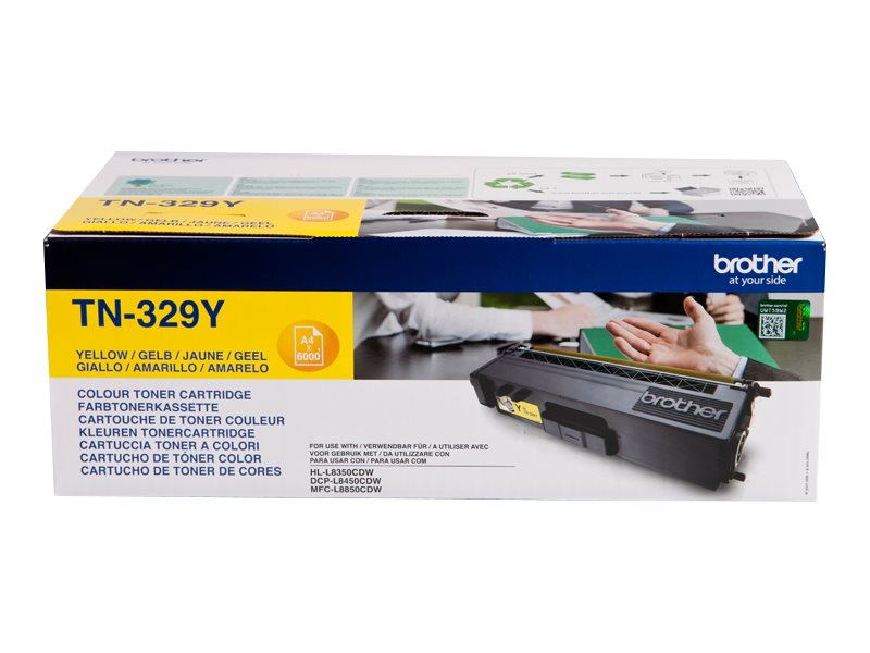 BROTHER TN-329Y Toner gelb Verpackung