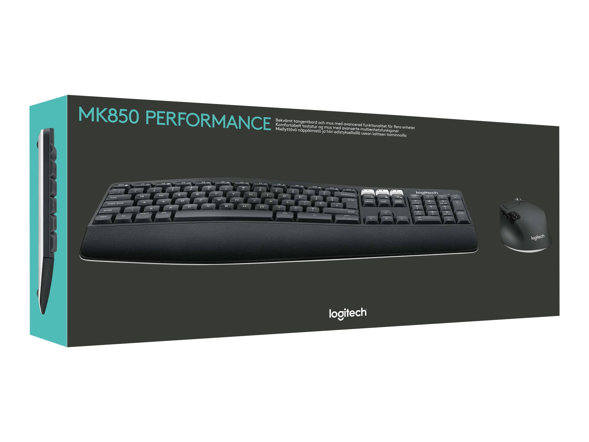 LOGITECH MK850 Performance Wireless Keyboard und Mouse Combo - Vorderansicht