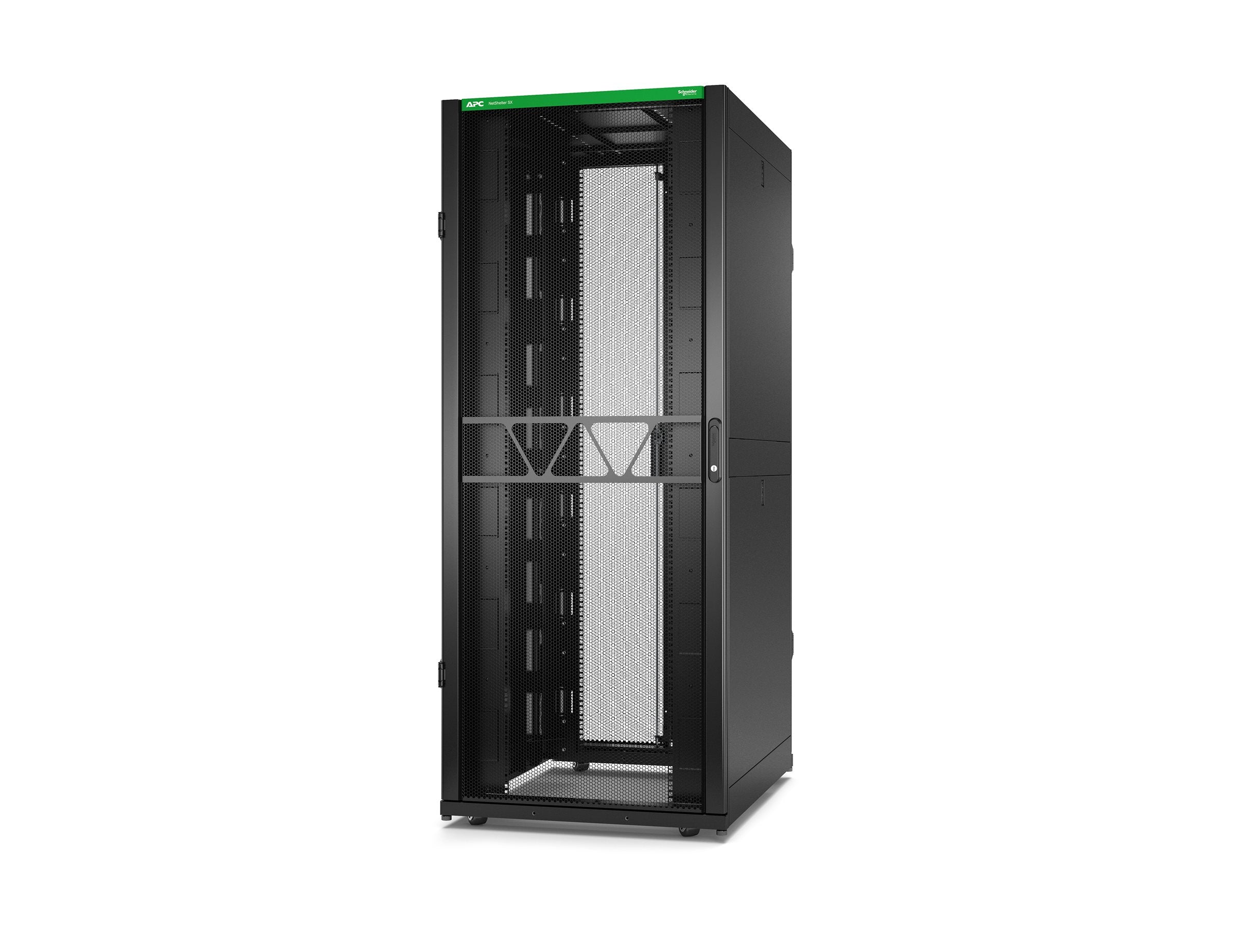 APC NetShelter SX Gen 2 Rack cabinet 1991H x 800W x 1070D mm with sides floor-standing Black 42U 19 TAA Compliant