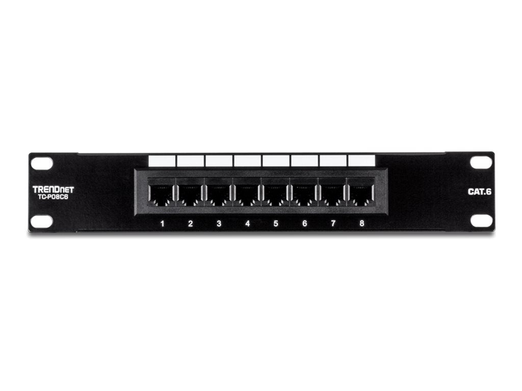 TRENDNET TC-P08C6 Patch Panel Seitenansicht