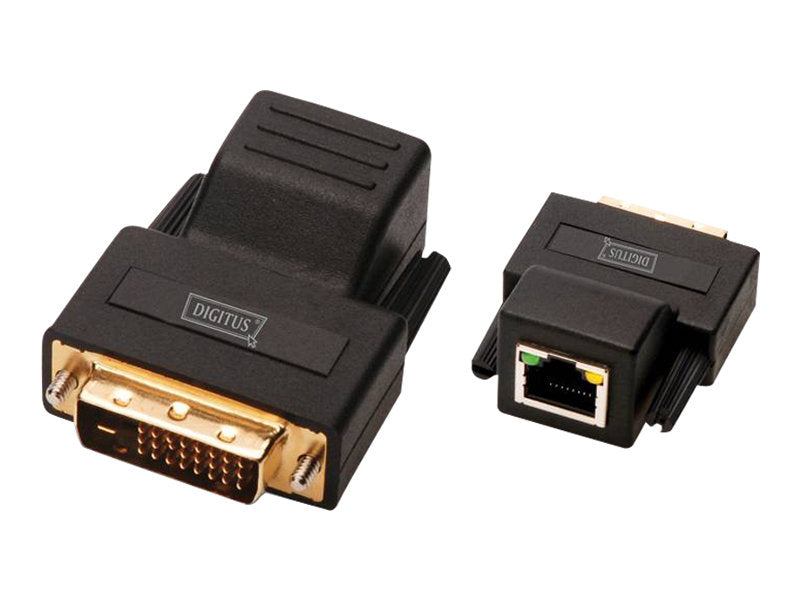 DIGITUS DVI Extender über Cat5 50m 1920x1200 - Vorderansicht