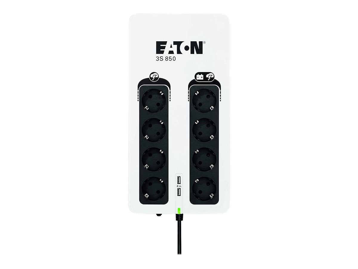 EATON 3S 850 DIN UPS Anschlussmöglichkeiten