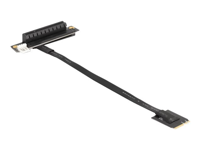 DELOCK M.2 Key A+E zu PCIe x8 NVMe Adapter Vorderansicht