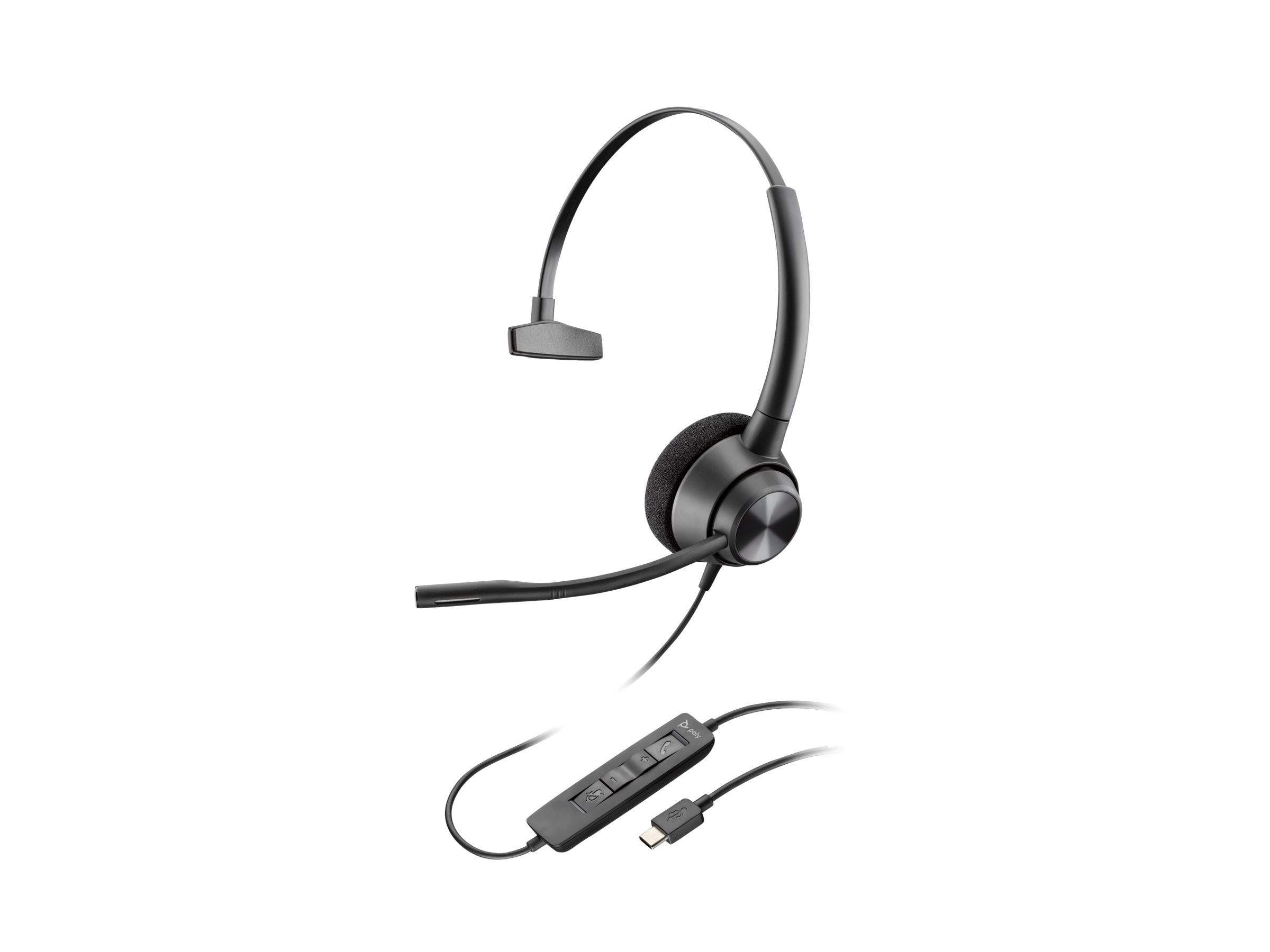 HP Poly EncorePro 310 USB-C Monoaural Headset - Vorderansicht