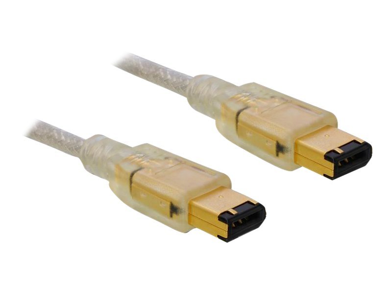 DELOCK Kabel FireWire A Delock 2,0m St6/St6 Vorderansicht