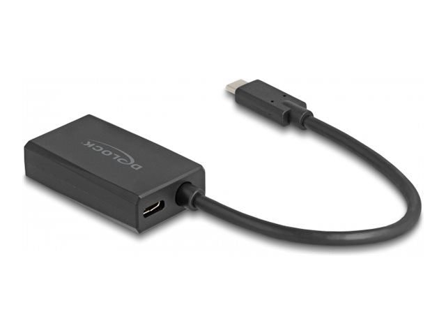 DELOCK Adapter HDMI Buchse zu USB Type-C Stecker DP Alt Mode 4K mit PD 100 W - Vorderansicht