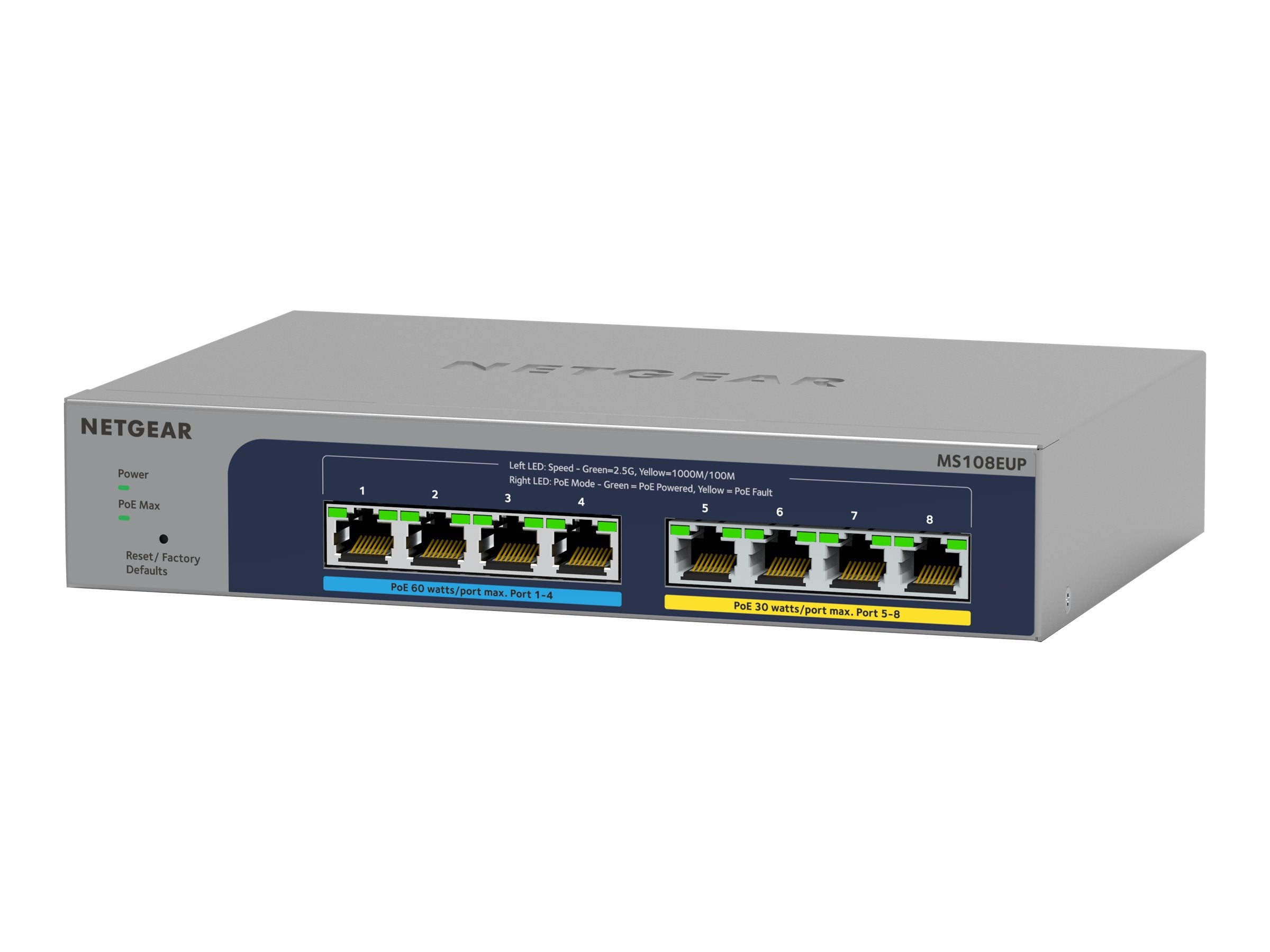 NETGEAR MS108EUP Switch Verpackung