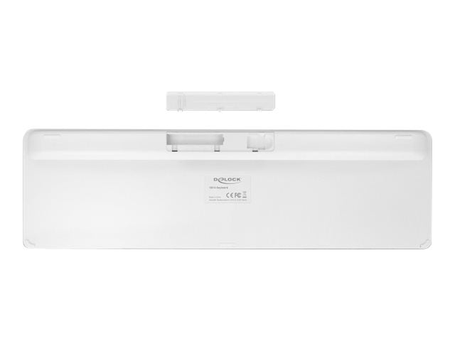 DELOCK USB Tastatur 2,4GHz kabellos weiss flach - Verpackung