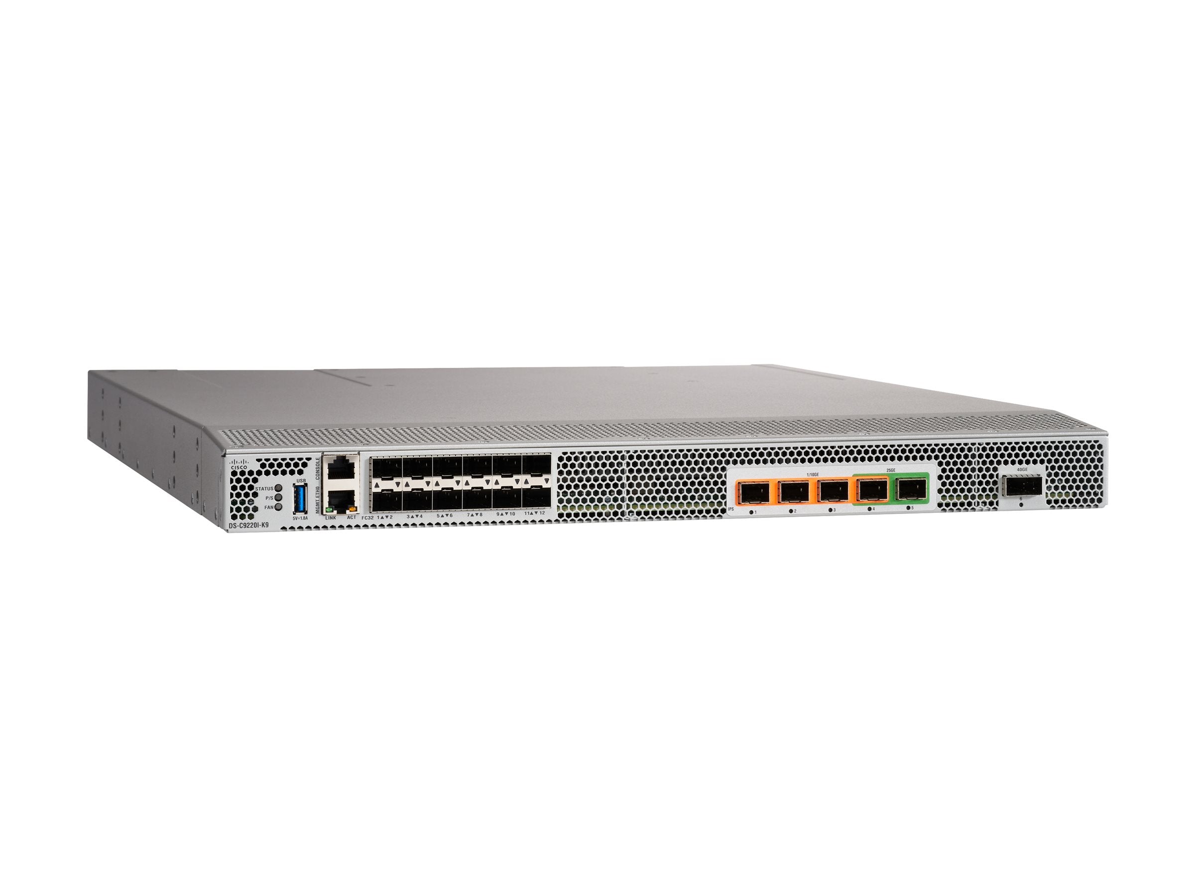 HPE SN6640C 32Gb 6-port FC/FCIP Multiservice Switch