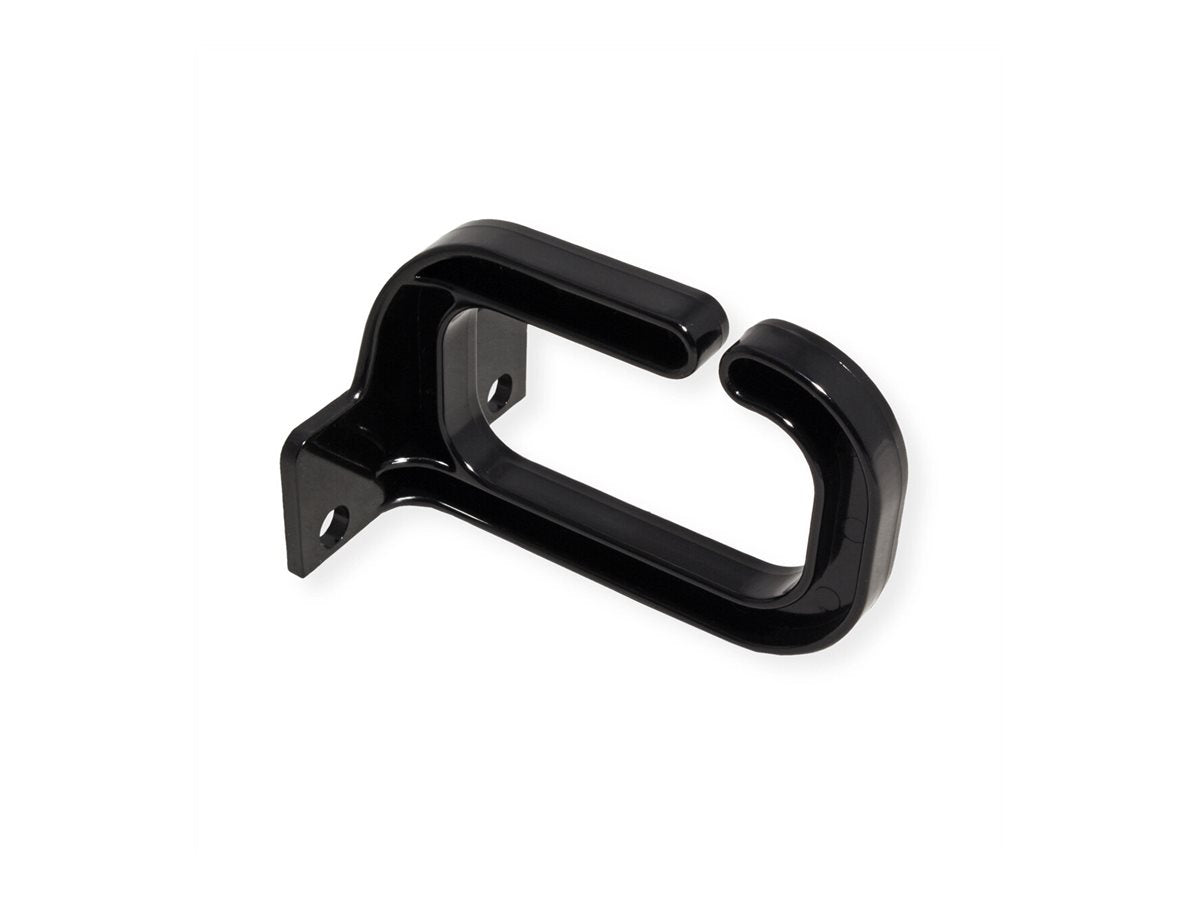 VALUE Kabelöse 40×80 mm Kunststoff schwarz - Verpackung