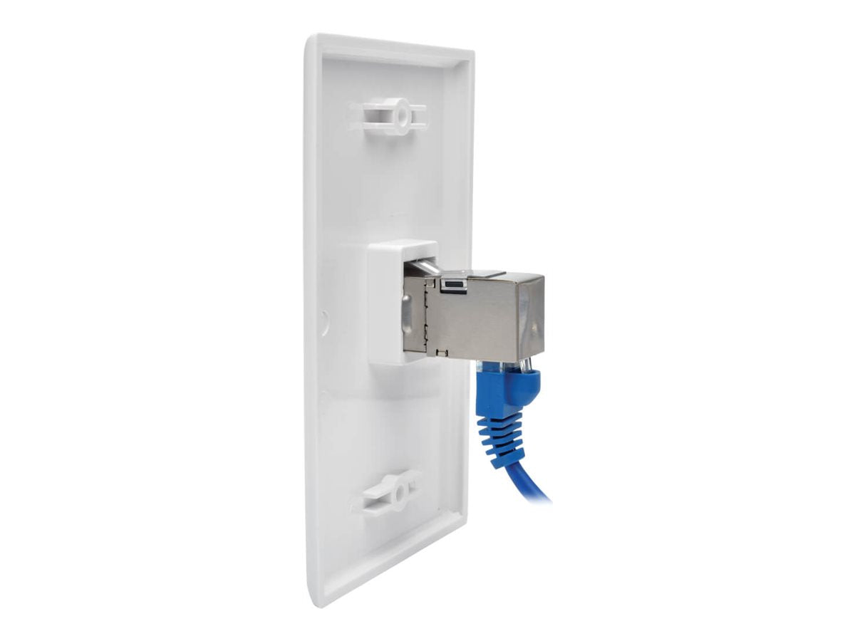 EATON TRIPPLITE Cat6 Straight Through Modular Shielded In Line Coupler RJ45 F/F Vorderansicht