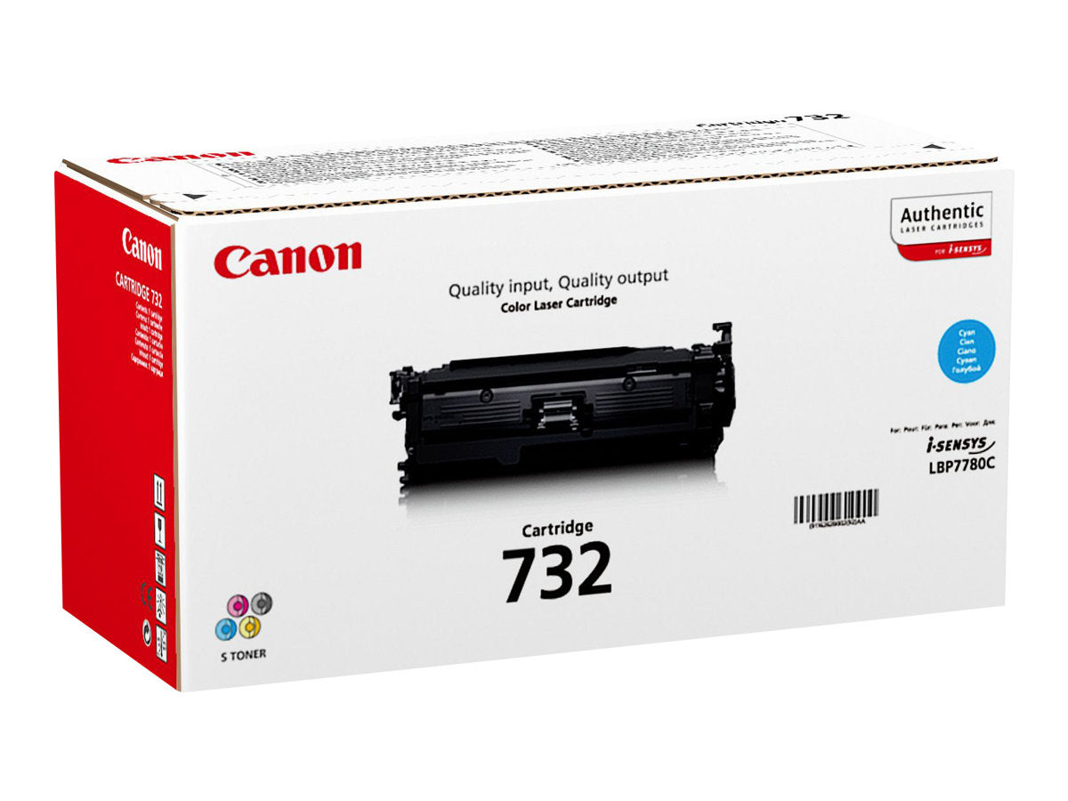 CANON 732-C Toner cyan Seitenansicht
