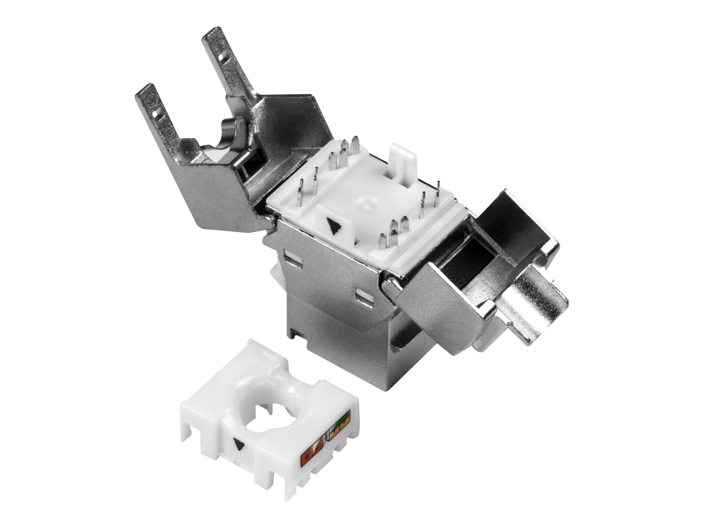 TRENDNET TC-K06C6A Keystone Jack Cat6A Installation