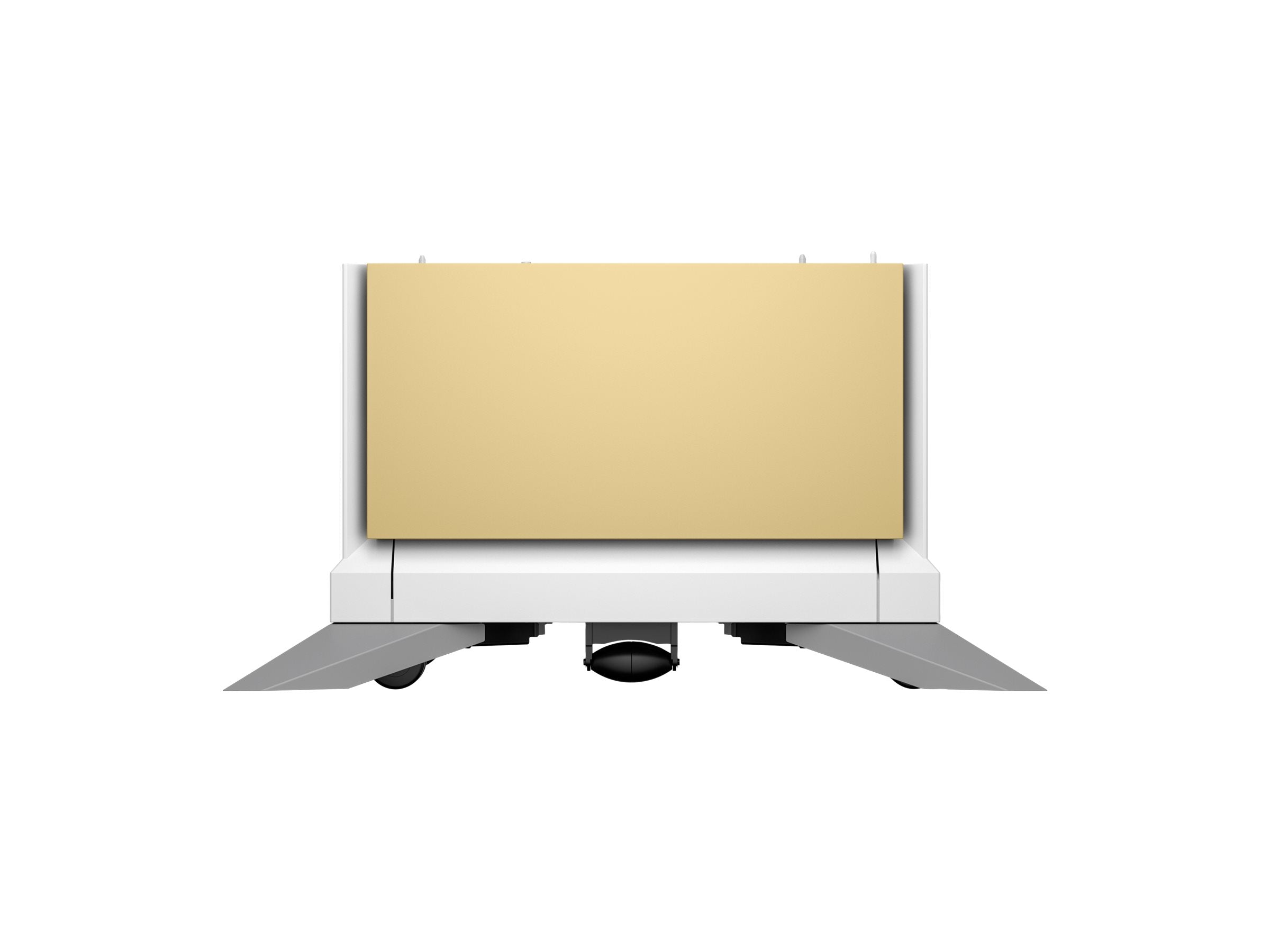 HP Clr LJ Yellow 2100 Sht HC Tray/Stand Vorderansicht