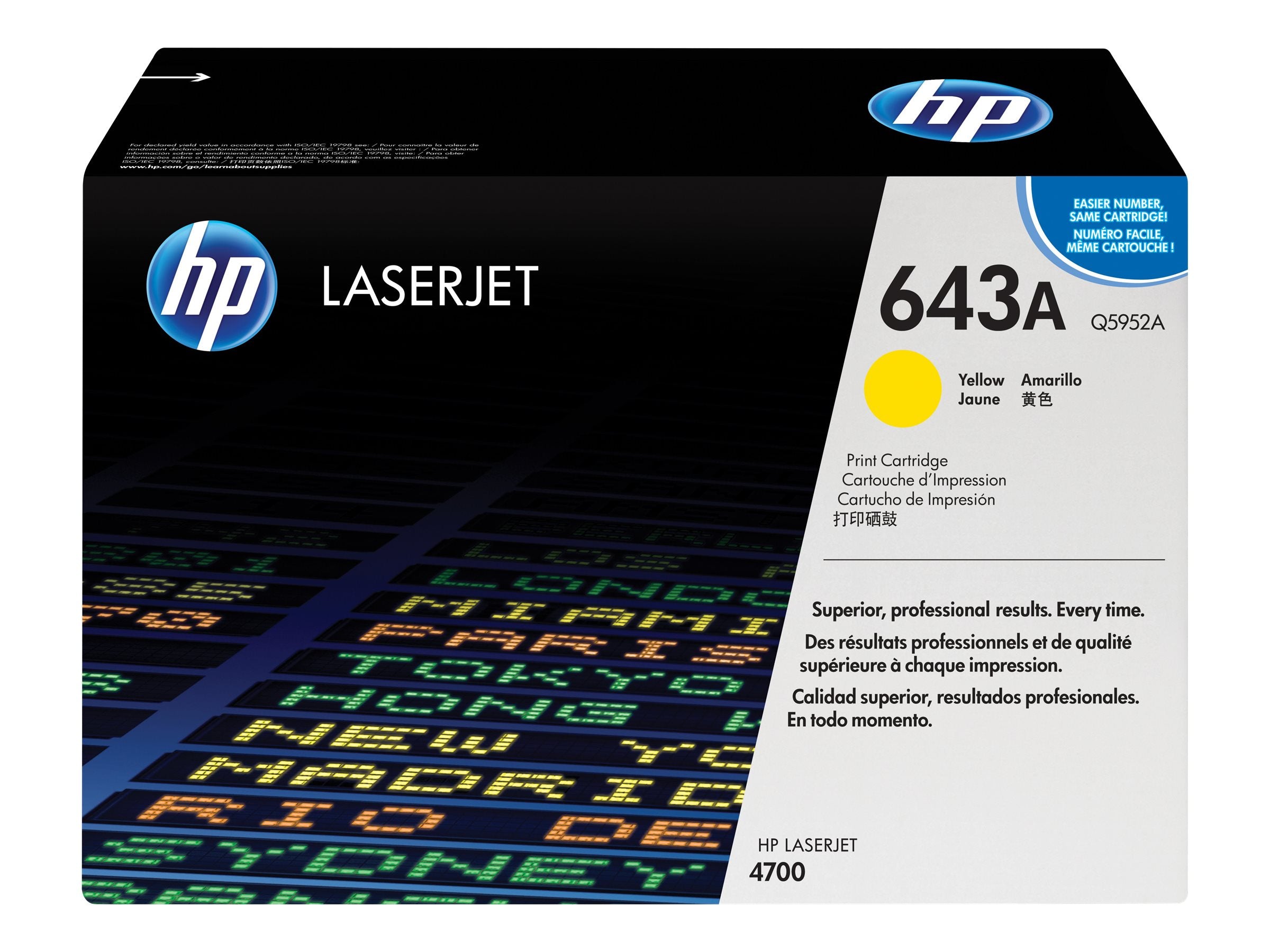 HP 643A Tonerpatrone Detailansicht