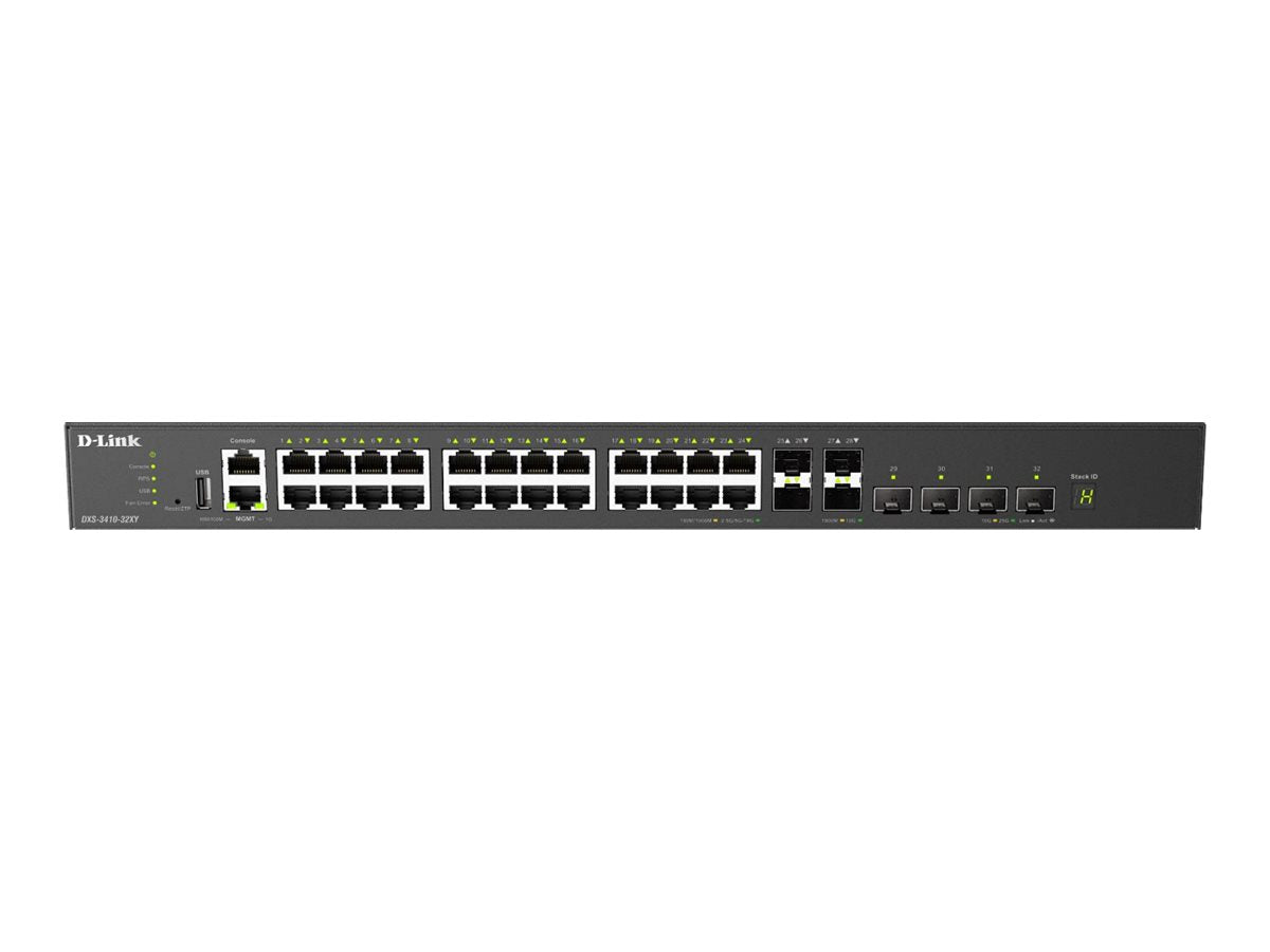 D-LINK DXS-3410-32XY/E L3 managed Switch Vorderansicht