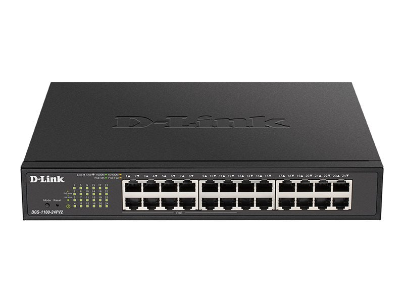 D-LINK DGS-1100-24PV2/E 24-Port Layer2 PoE Gigabit Smart Switch Verpackung