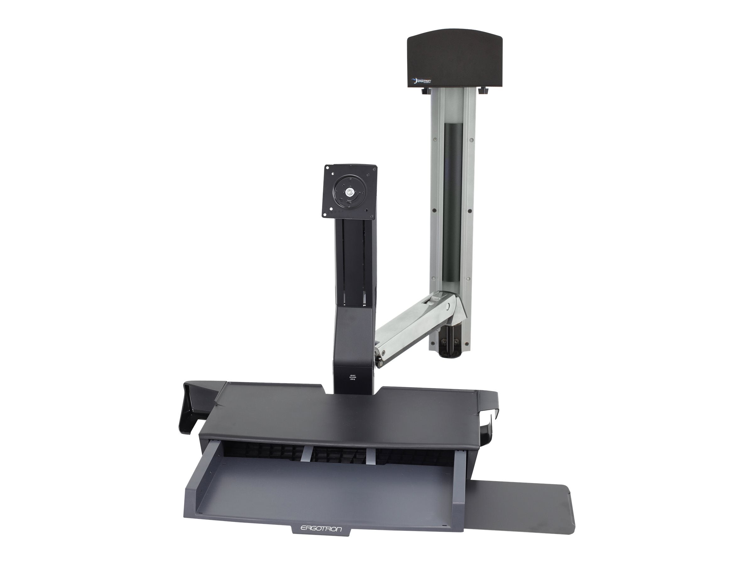 ERGOTRON StyleView Sit-Stand Combo Ablageflaechen-System Wandmontage LCD bis 61cm 24Zoll 14