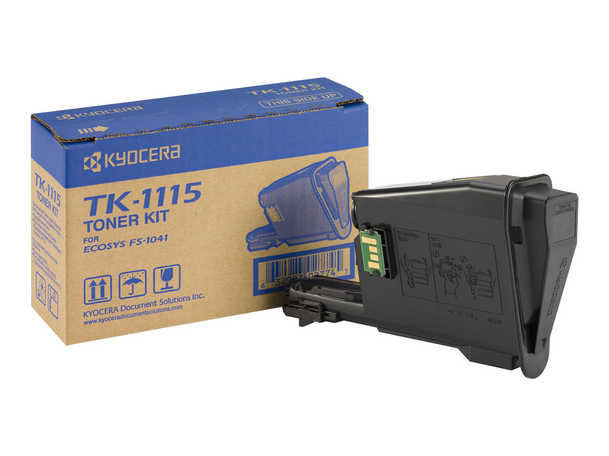 KYOCERA TK1115 Toner black FS-1041 Vorderansicht