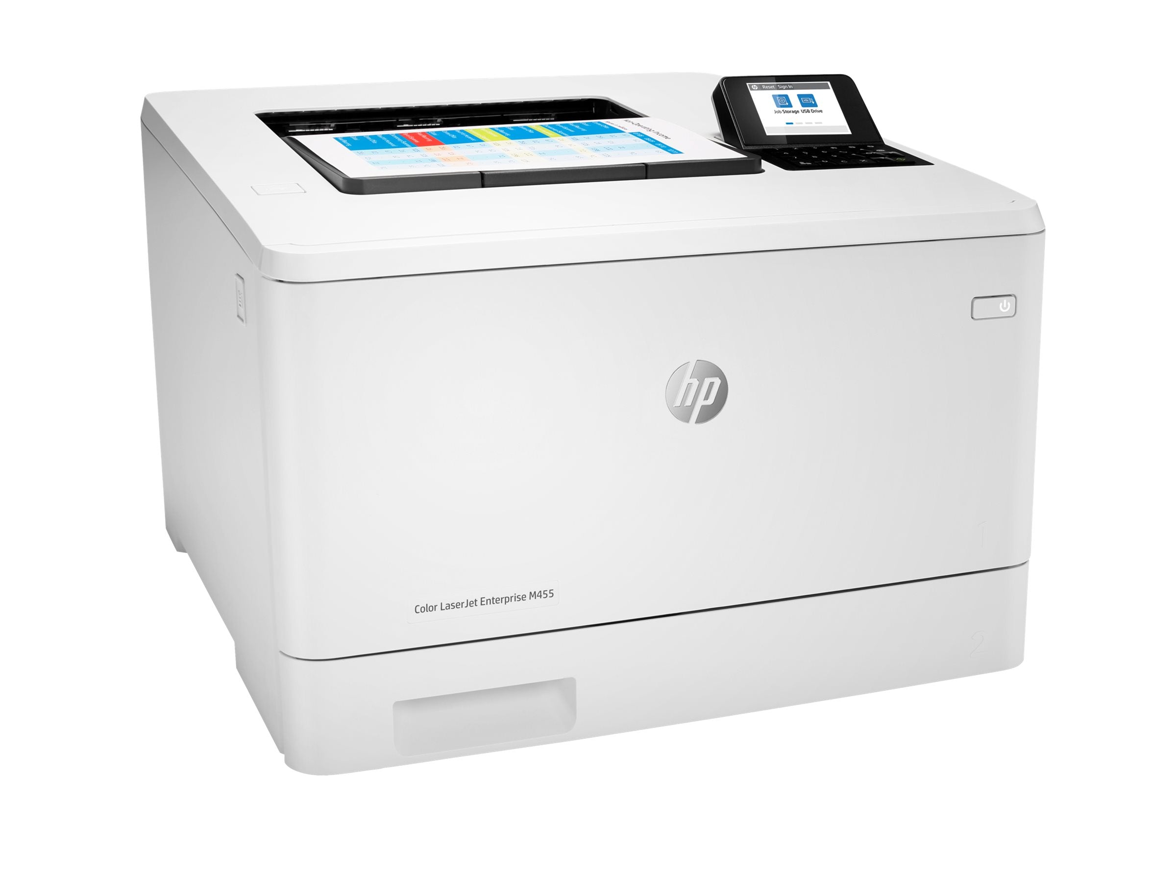 HP Color LaserJet Enterprise M455dn Printer Vorderansicht