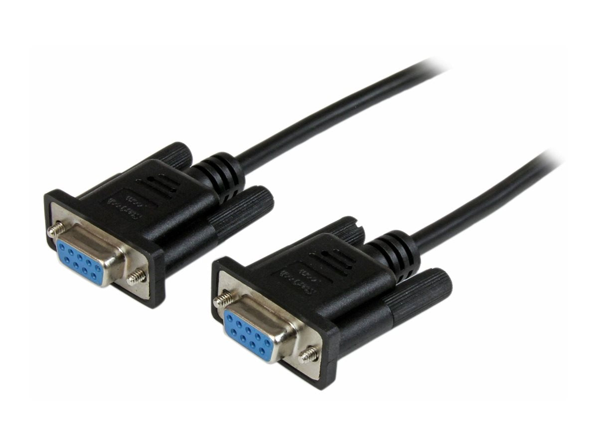 STARTECH.COM 1m DB9 RS232 Serial Null Modem Cable F/F Vorderansicht