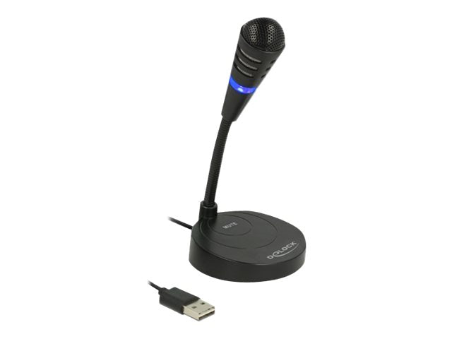 DELOCK USB Mikrofon Vorderansicht