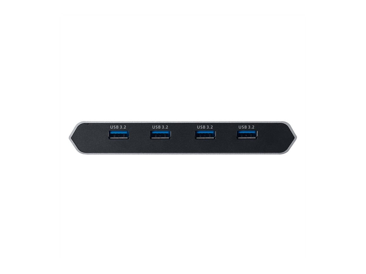 ATEN US3311 2-Port USB-C 4K DisplayPort KVM Dock Anschlussdetails