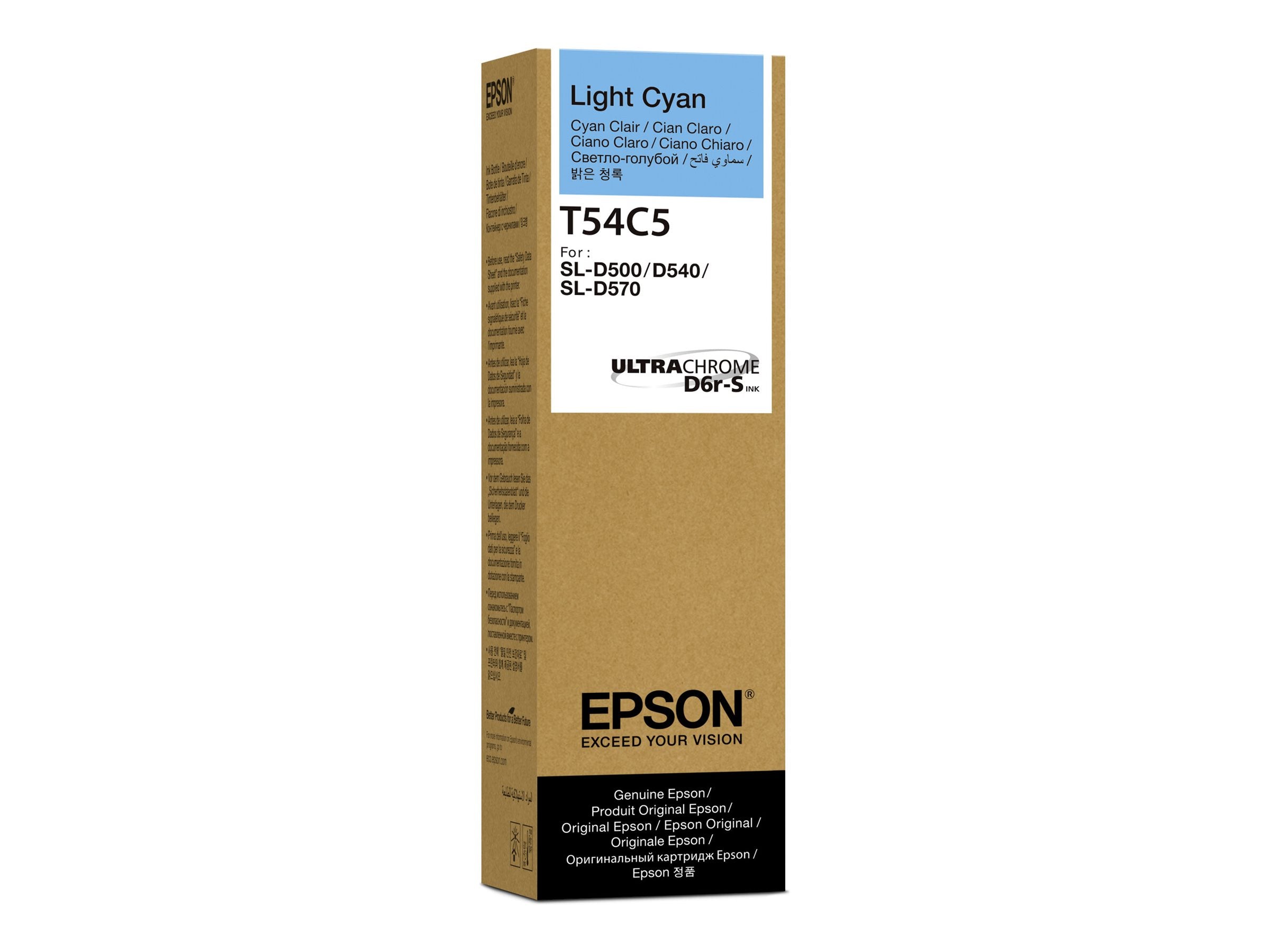 EPSON 5LB T54C Light Cyan Vorderansicht